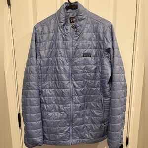 PATAGONIA Women's NANO PUFF Jacket-Pale Periwinkle/Lavender (Size XXL / 2XL)
